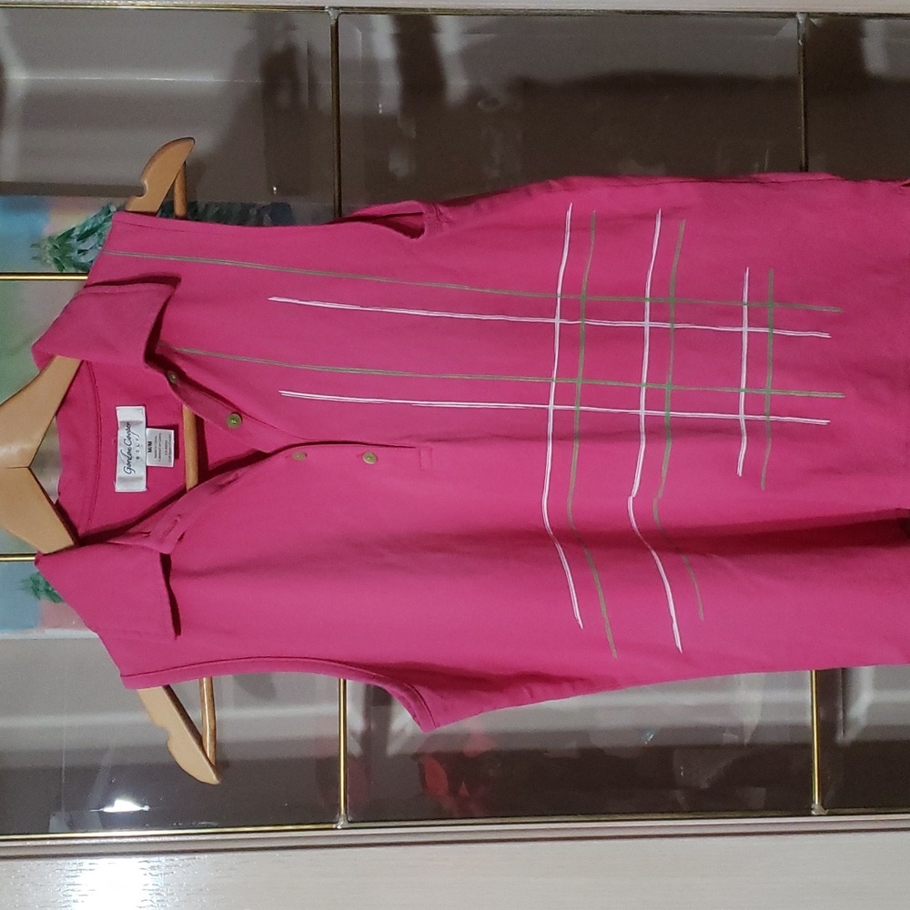 GORDON Cooper Ladies Tank Golf Sleeveless Shirt.  Pink.  Size M.